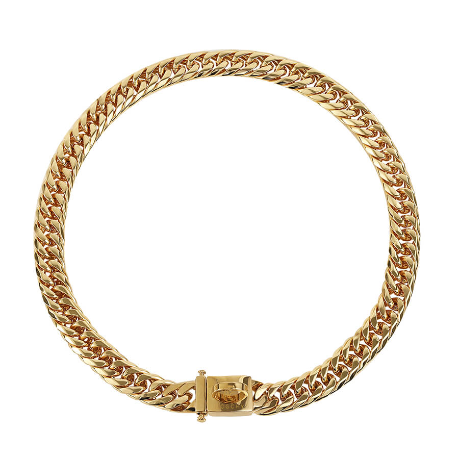 Dogchy: Gold Dog Chain, Cuban Link Dog Collars